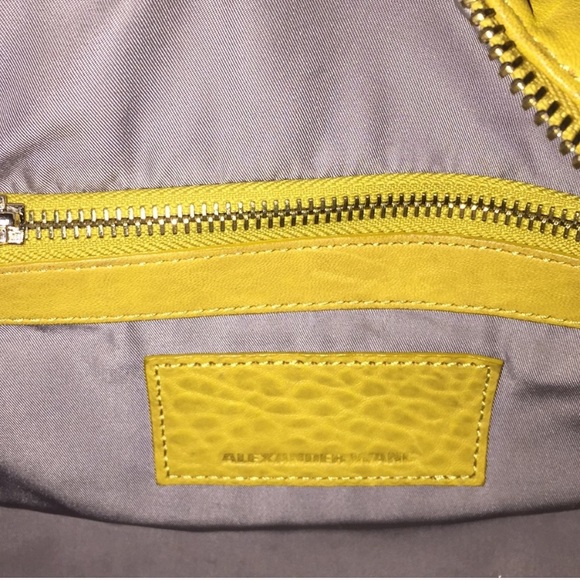 Alexander Wang Yellow Studded Leather Rocco Bag 🔥Hot Color🔥 - Picture 4 of 7